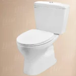 Bồn cầu TOTO CS300DRT10#W 2 khối, nắp êm TC395VS