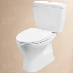 Bồn cầu TOTO CS300DRT8#W 2 khối nắp êm TC600VS