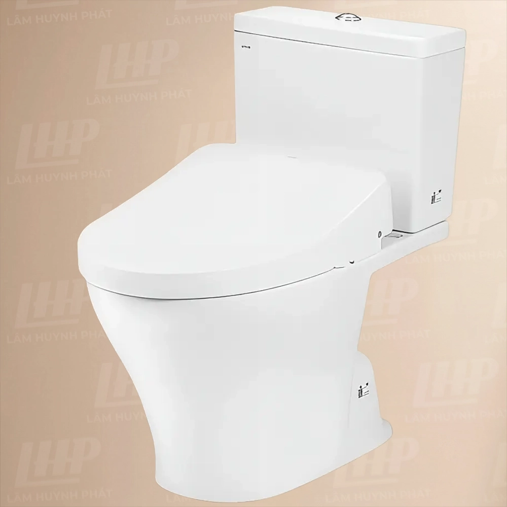 Bồn cầu TOTO CS326DW11#XW Bồn cầu TOTO CS326DW11#XW 2 khối nắp điện tử TCF4911Z - Ảnh 1