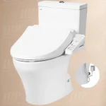 Bồn cầu TOTO CS326DW18#XW 2 khối, nắp điện tử TCF23710AAA