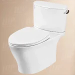 Bồn cầu TOTO CS767RT10#XW 2 khối, nắp êm TC395VS
