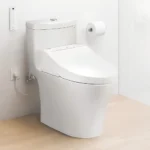 Bồn cầu TOTO CS767CRW17#XW 2 khối (Giấu dây), nắp điện tử TCF23460AAA - Ảnh 3