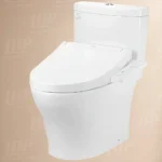 Bồn cầu TOTO CS769CDRW17#XW 2 khối (Giấu dây), nắp điện tử TCF23460AAA