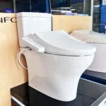Bồn cầu TOTO CS769DRW18#XW 2 khối, nắp điện tử TCF23710AAA - Ảnh 2
