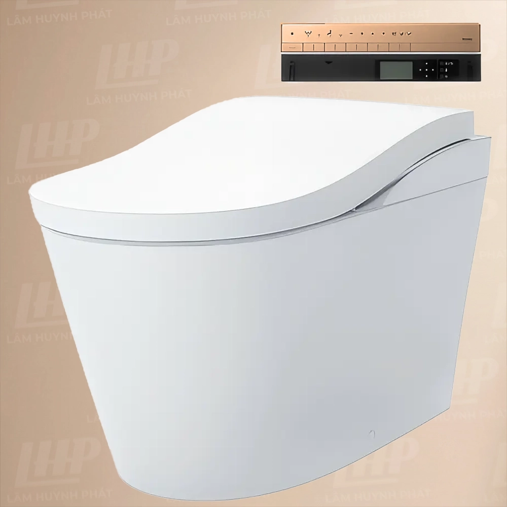 Bồn cầu TOTO CS911VT#NW1/ TCF87320GAA#NW1 Bồn cầu TOTO CS911VT#NW1/ TCF87320GAA#NW1/ T53P100VR NEOREST LS - Ảnh 1