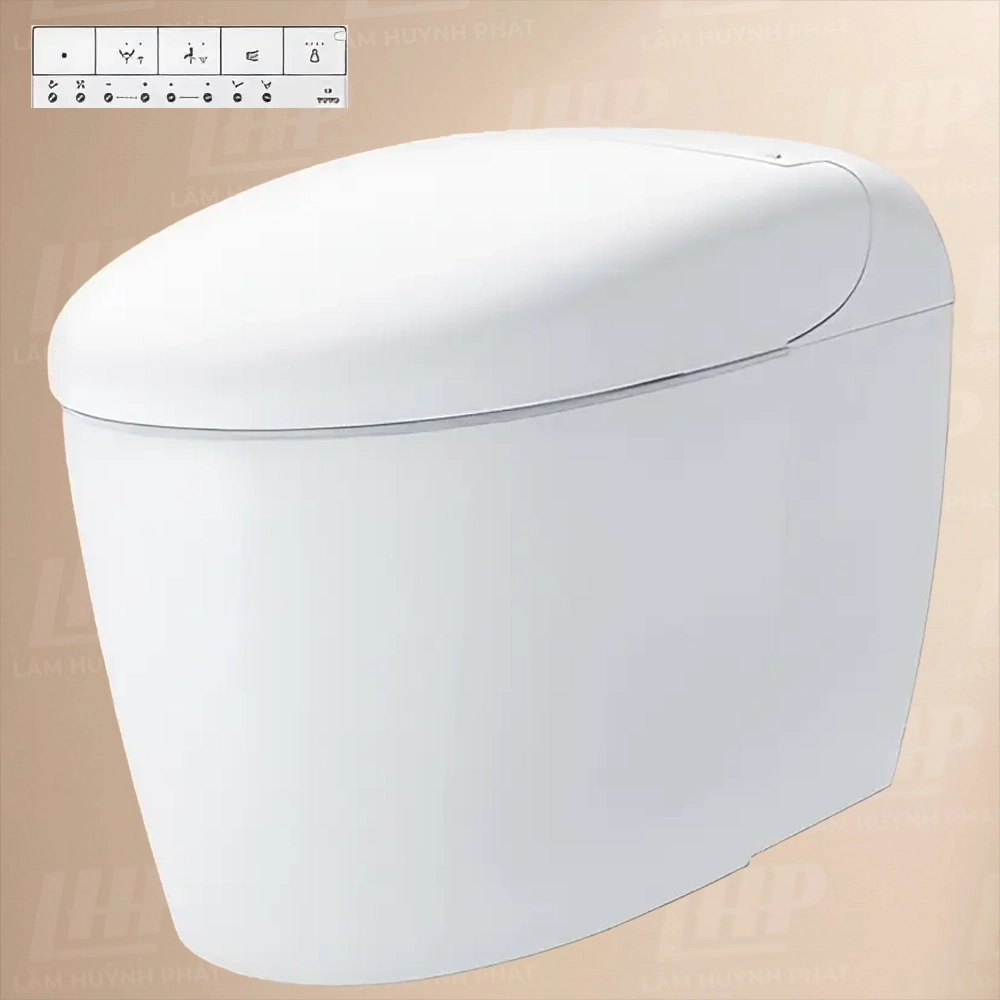 Bồn cầu TOTO CS921VT#NW1/ TCF83410GAA#NW1 Bồn cầu TOTO CS921VT#NW1/ TCF83410GAA#NW1/ T53P100VR NEOREST RS - Ảnh 1