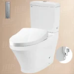 Bồn cầu TOTO CS945PDW11#XW 2 khối (thoát ngang), nắp điện tử TCF4911Z