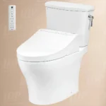 Bồn cầu TOTO CS986CGW15#XW 2 khối (Giấu dây) nắp điện tử TCF24460AAA