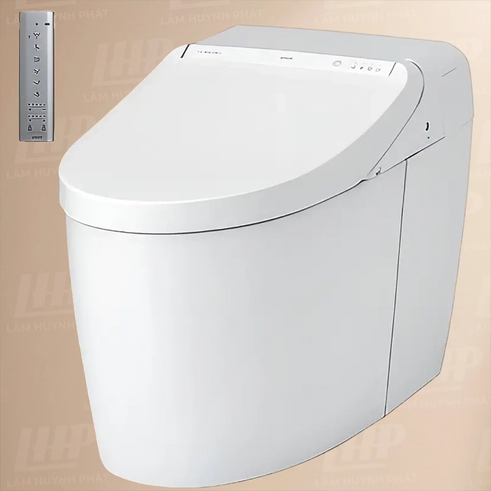 CS988PVT#NW1 TCF9575Z#NW1 4 Bồn cầu TOTO CS988VT#NW1/ TCF9575Z#NW1/ T53P100VR NEOREST DH - Ảnh 1
