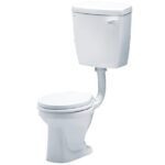 Bồn cầu CAESAR CT1026 2 khối (trẻ em) nắp êm M282, két rời