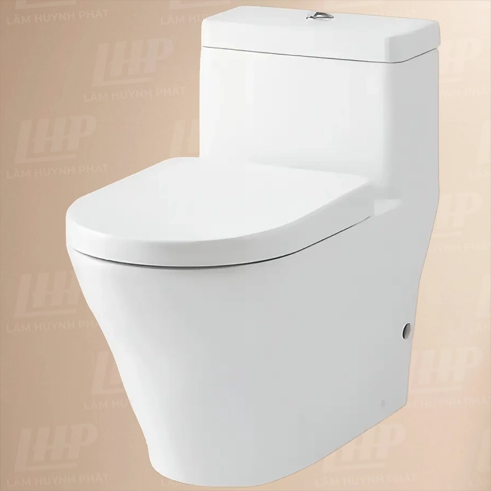 Bồn cầu TOTO CW166RB#XW/TC384CVK Bồn cầu TOTO CW166RB#XW/TC384CVK 1 khối nắp êm TC384CVK - Ảnh 1