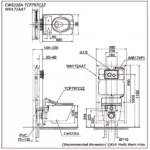 Bồn cầu TOTO CW522EA#NW1/TCF796CZ#NW1/WH172AT/MB171M#SS treo tường (giấu dây) - Ảnh 15