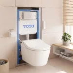 Bồn cầu TOTO CW542HME5UNW1/TCF794CZ#NW1/WH172AT/MB175M#SS treo tường (giấu dây) - Ảnh 4
