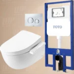 Bồn cầu TOTO CW812REA#W/TCF23460AAA/WH172AT/TCA465/MB174P#SS treo tường (giấu dây)