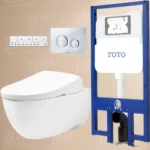 Bồn cầu TOTO CW812REA#W/TCF47360GAA/WH172AAT/TCA546/MB174P#SS treo tường (giấu dây)