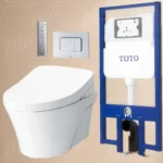 Bồn cầu TOTO CW822REA#W/TCF24460AAA#NW1/WH172AT/TCA465/MB170P#SS treo tường
