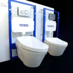 Bồn cầu TOTO CW822RA#W/TCF24410AAA#NW1/WH172A/MB170P#SS treo tường - Ảnh 3