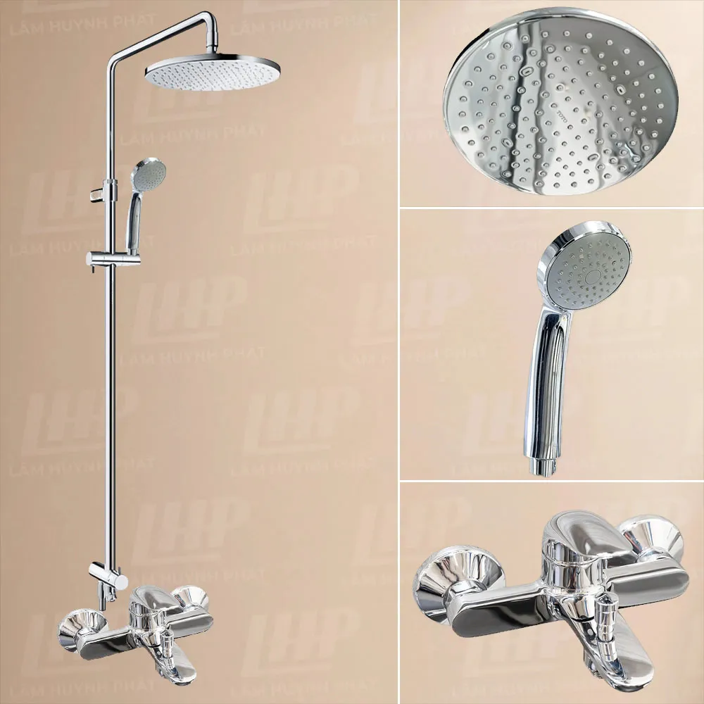 Sen cây TOTO DM907CS/ TBS03302V/ DGH104ZR Sen cây TOTO DM907CS/ TBS03302V/ DGH104ZR nóng lạnh - Ảnh 1