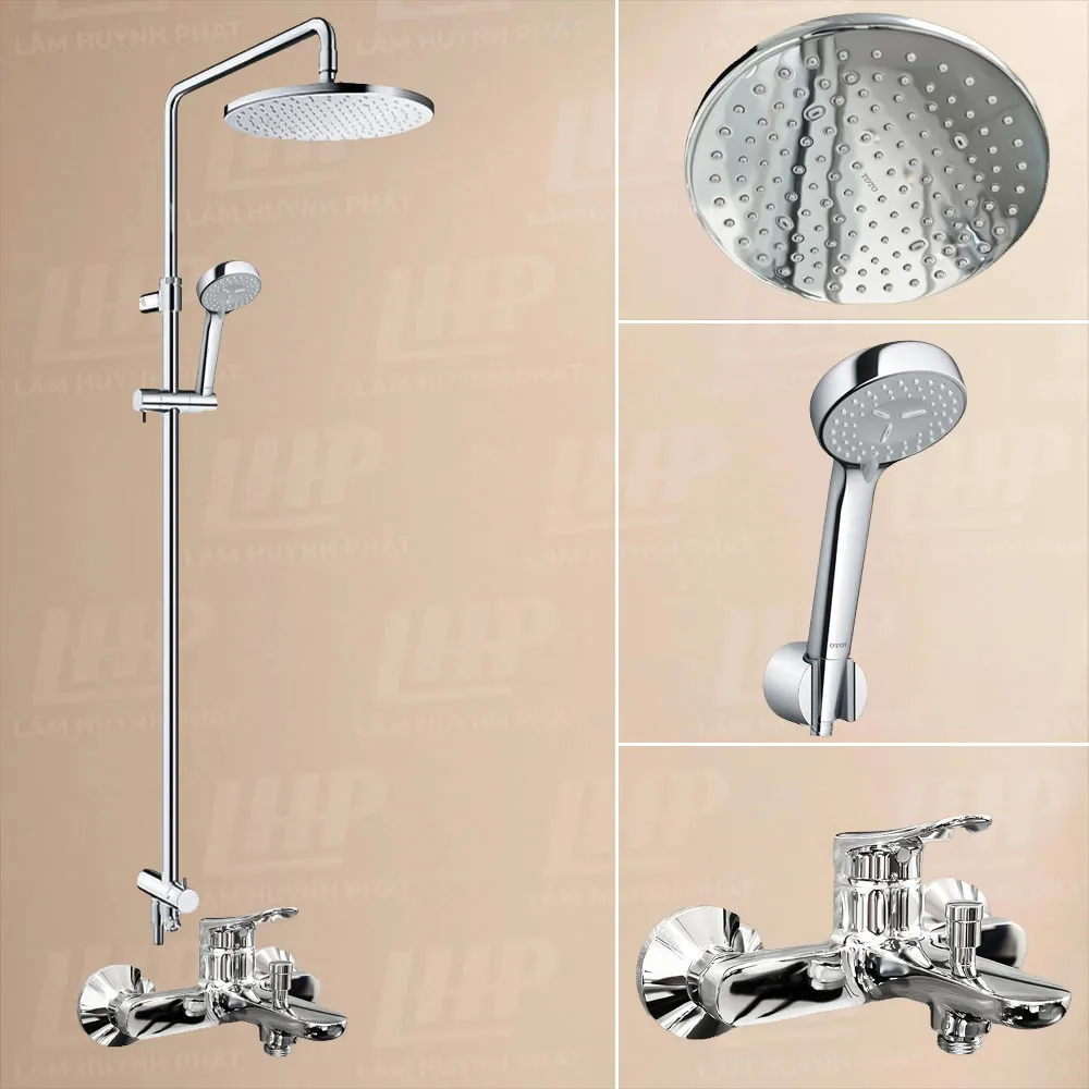 Sen cây TOTO DM907CS/ TBS04302V/ TBW07012 Sen cây TOTO DM907CS/ TBS04302V/ TBW07012A nóng lạnh - Ảnh 1
