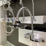 Vòi chén CAESAR K526C nóng lạnh, gắn tường - Ảnh 5