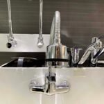 Vòi chén CAESAR K526C nóng lạnh, gắn tường - Ảnh 4