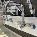 Vòi chén CAESAR K535C nóng lạnh, gắn tường - Ảnh 4