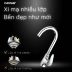 Vòi chén CAESAR K815C nóng lạnh - Ảnh 5