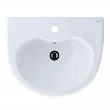Chậu rửa mặt lavabo CAESAR L2150D treo tường, 3 lỗ