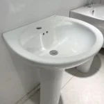 Chậu rửa mặt lavabo CAESAR L2150S treo tường, 1 lỗ - Ảnh 2