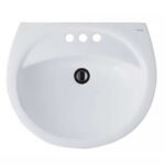 Chậu rửa mặt lavabo CAESAR L2220 treo tường