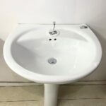 Chậu rửa mặt lavabo CAESAR L2220 treo tường - Ảnh 3