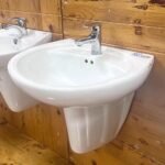 Chậu rửa mặt lavabo CAESAR L2220 treo tường - Ảnh 2