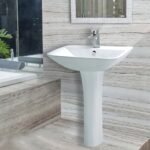 Chậu rửa mặt lavabo CAESAR L2365 treo tường - Ảnh 2