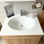 Bộ tủ lavabo CAESAR L5022 + EH15022AW7V treo tường - Ảnh 3