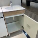 Bộ tủ lavabo CAESAR L5022 + EH15022AW7V treo tường - Ảnh 6