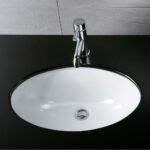 Chậu rửa mặt lavabo CAESAR L5113 âm bàn - Ảnh 4