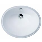 Chậu rửa mặt lavabo CAESAR L5115 âm bàn