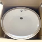 Chậu rửa mặt lavabo CAESAR L5115 âm bàn - Ảnh 2