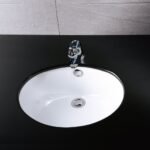 Chậu rửa mặt lavabo CAESAR L5115 âm bàn - Ảnh 6