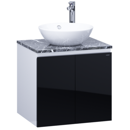 Bộ tủ lavabo CAESAR L5215 + EH46002ADV treo tường