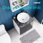 Bộ tủ lavabo CAESAR L5215 + EH46002ADV treo tường - Ảnh 2