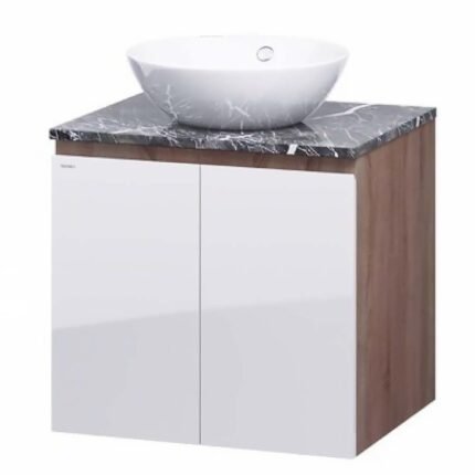 Bộ tủ lavabo CAESAR L5215 + EH46002AWV treo tường