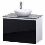 Bộ tủ lavabo CAESAR L5215 + EH48002ADV treo tường