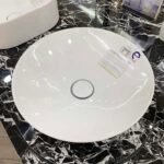 Chậu rửa mặt lavabo CAESAR L5221 đặt bàn (bao gồm ống xả và nắp sứ) - Ảnh 2