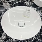 Chậu rửa mặt lavabo CAESAR L5221 đặt bàn (bao gồm ống xả và nắp sứ) - Ảnh 7