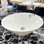 Chậu rửa mặt lavabo CAESAR L5222 đặt bàn - Ảnh 3