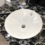 Chậu rửa mặt lavabo CAESAR L5222 đặt bàn - Ảnh 2