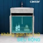 Bộ tủ lavabo CAESAR LF5024 + EH05024ASV treo tường - Ảnh 6
