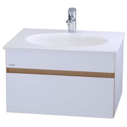 Bộ tủ lavabo CAESAR LF5024 + EH05024DDV treo tường