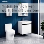 Tủ lavabo CAESAR EH15024AV treo tường - Ảnh 4